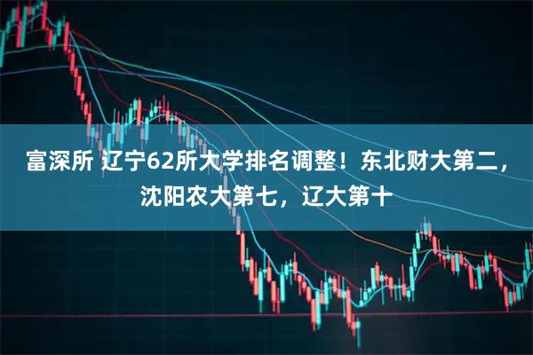 富深所 辽宁62所大学排名调整！东北财大第二，沈阳农大第七，辽大第十